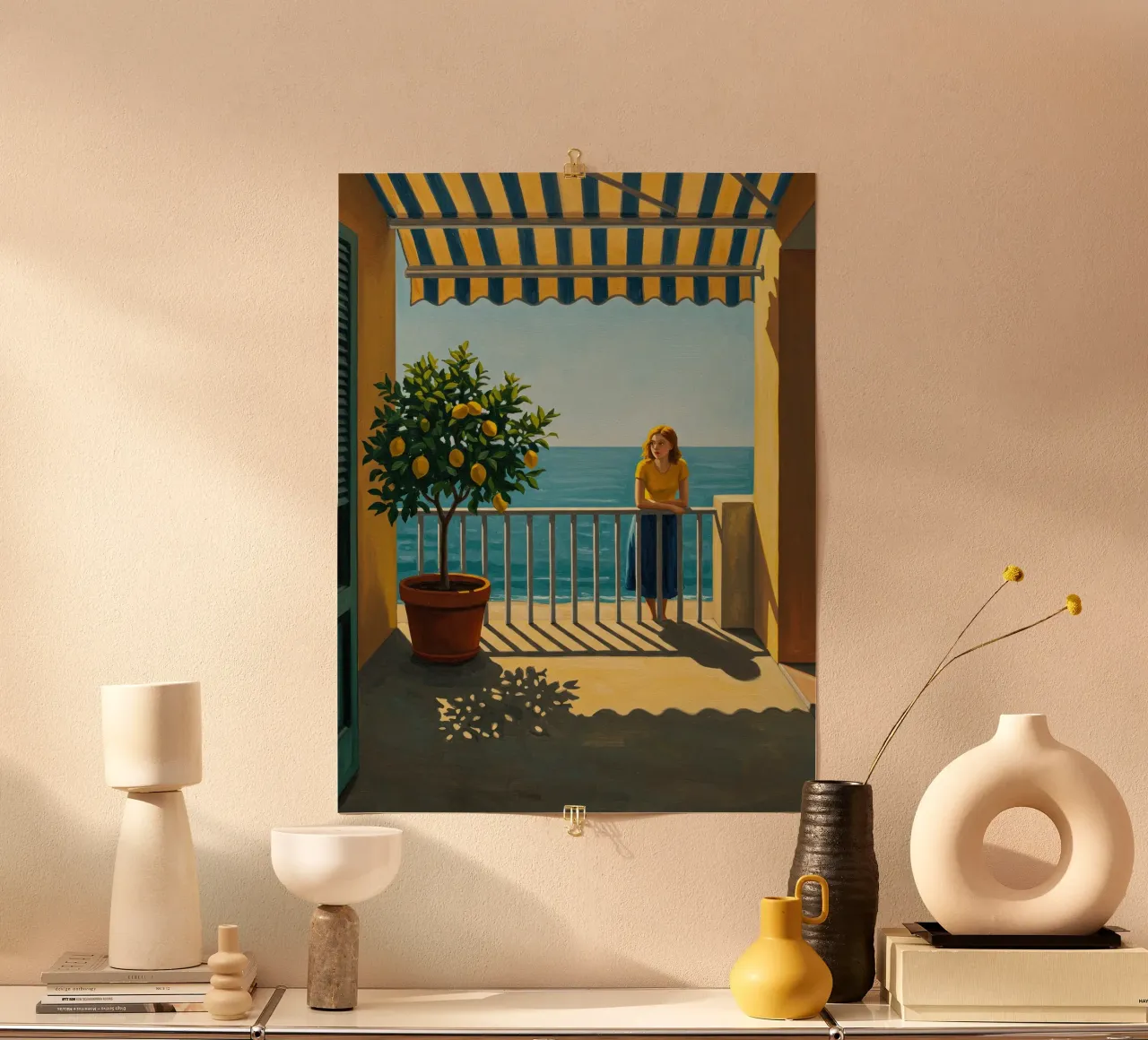 Albero dei limoni poster da Art Center