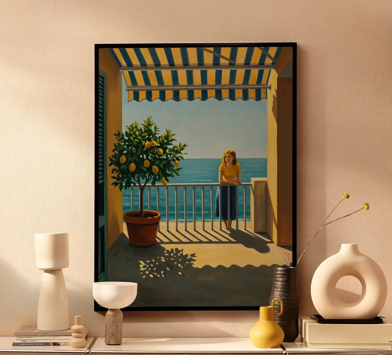 Albero dei limoni poster da Art Center