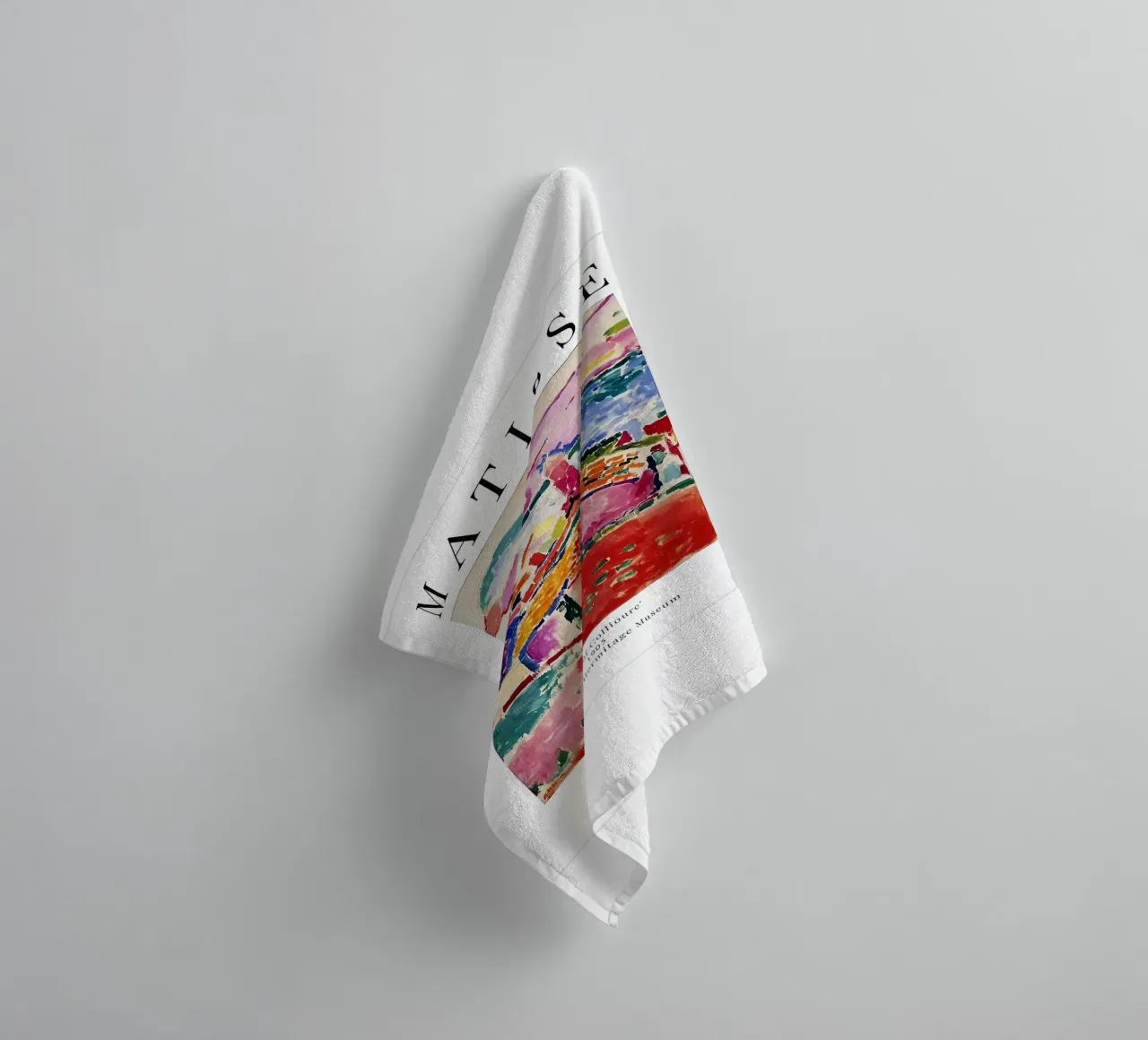 Henri Matisse - Poster paesaggio astratto asciugamano da bagno da Perdana shop