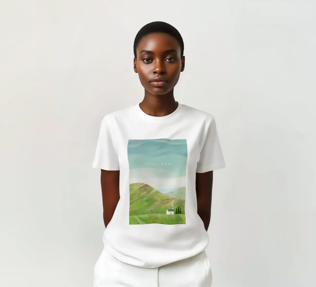 Scotland t-shirt da Henry Rivers