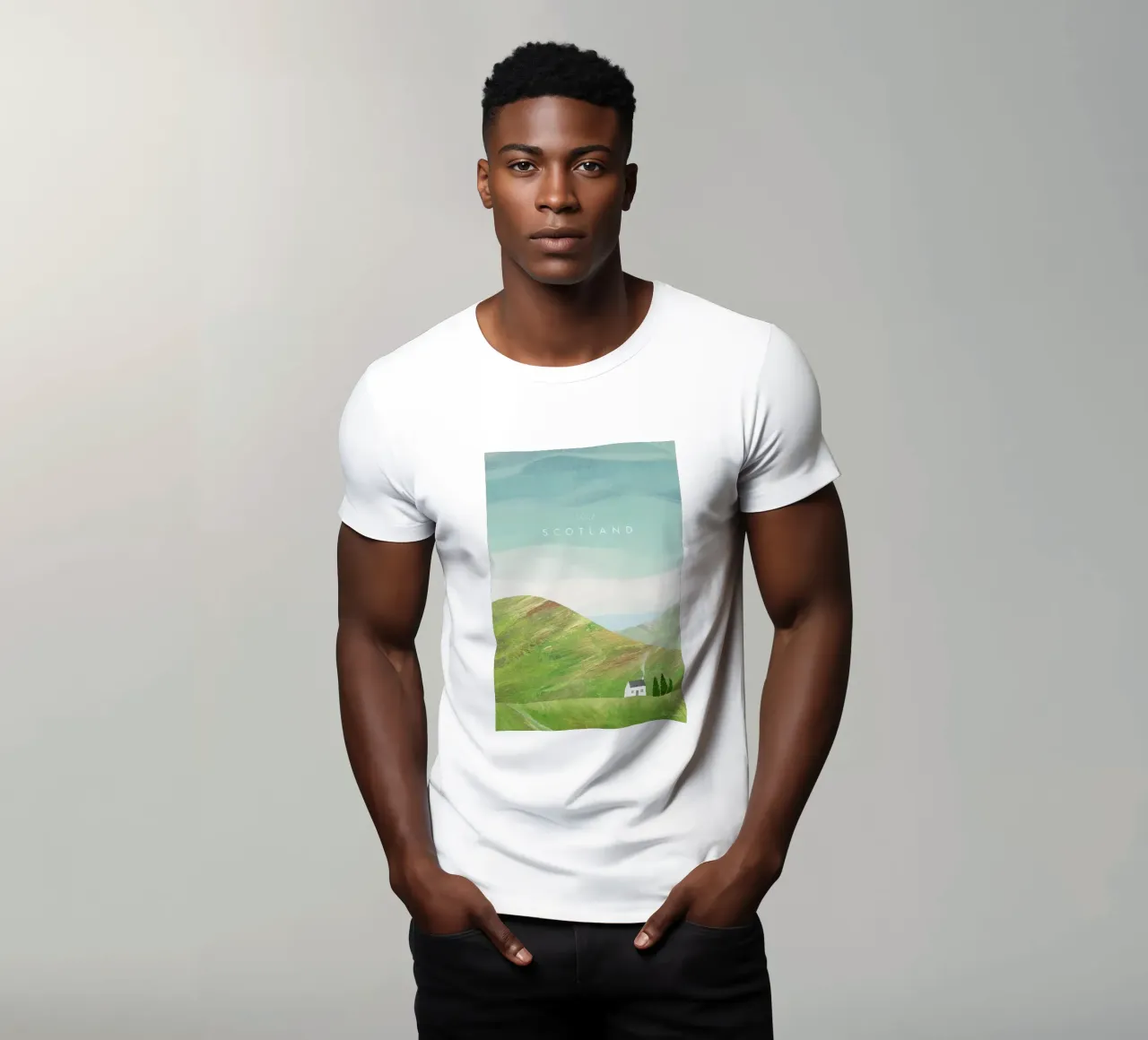 Scotland t-shirt da Henry Rivers
