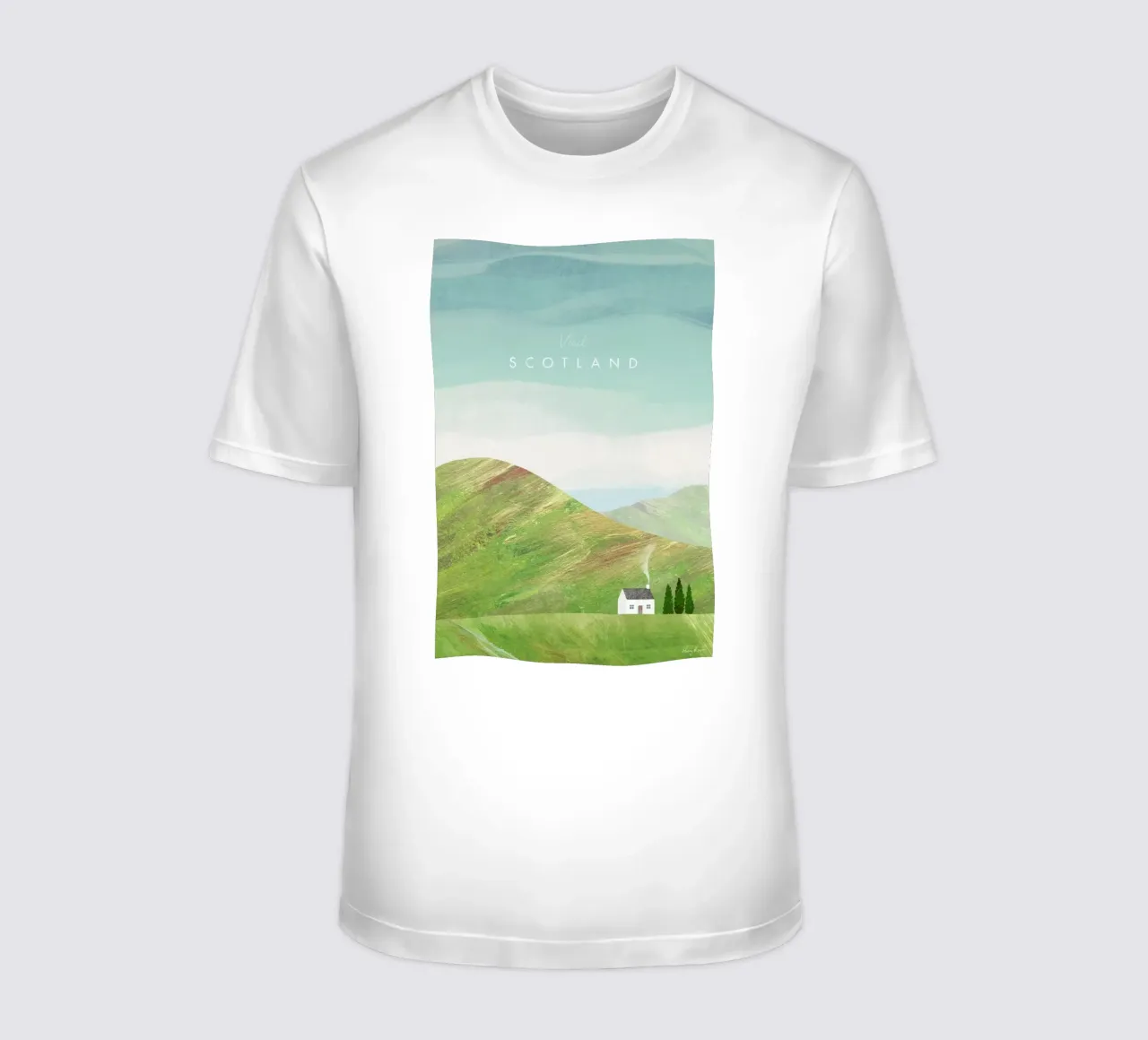 Scotland t-shirt da Henry Rivers