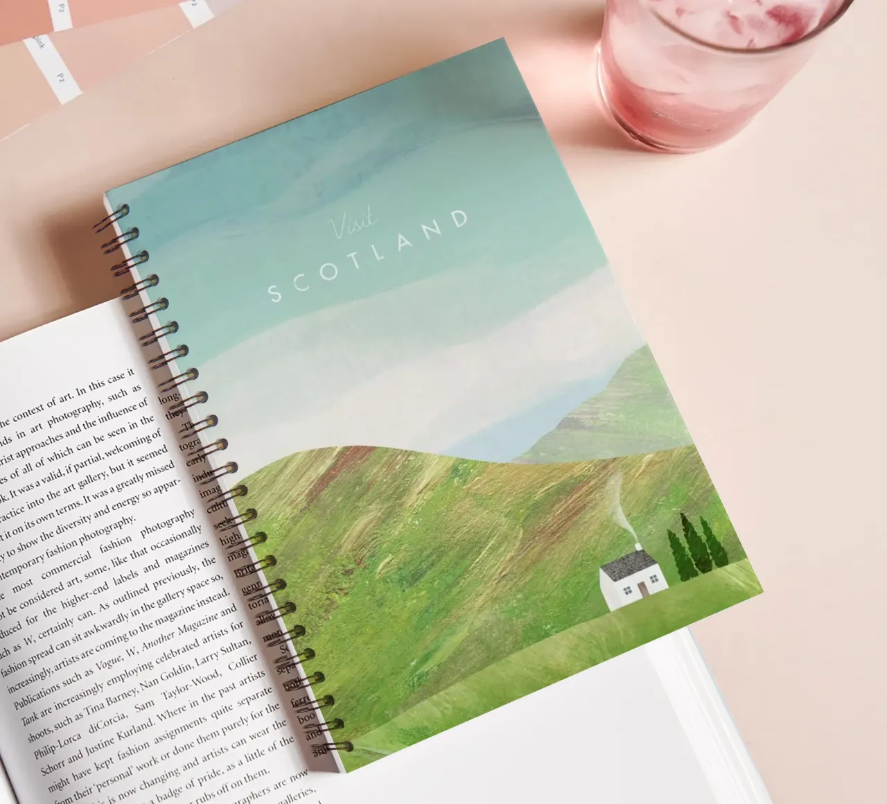Scotland spiral notebook by Henry Rivers