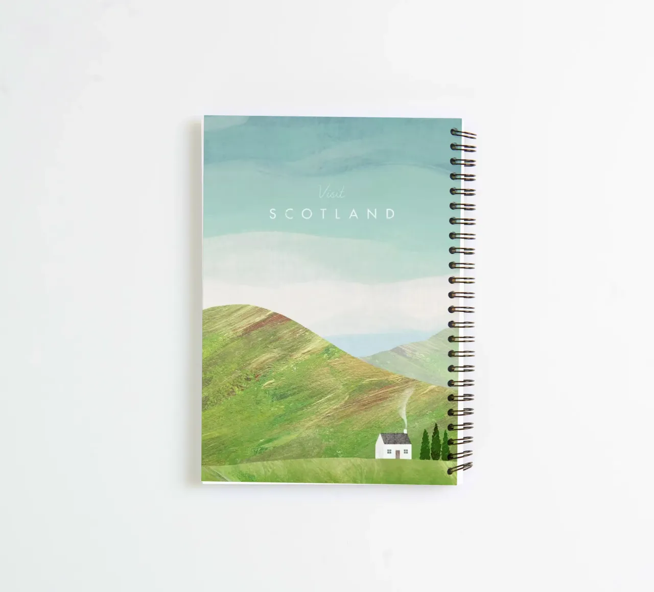 Scotland spiral notebook by Henry Rivers