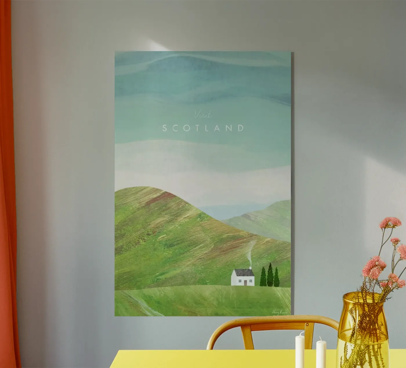Scotland plexiglass da Long Way Home