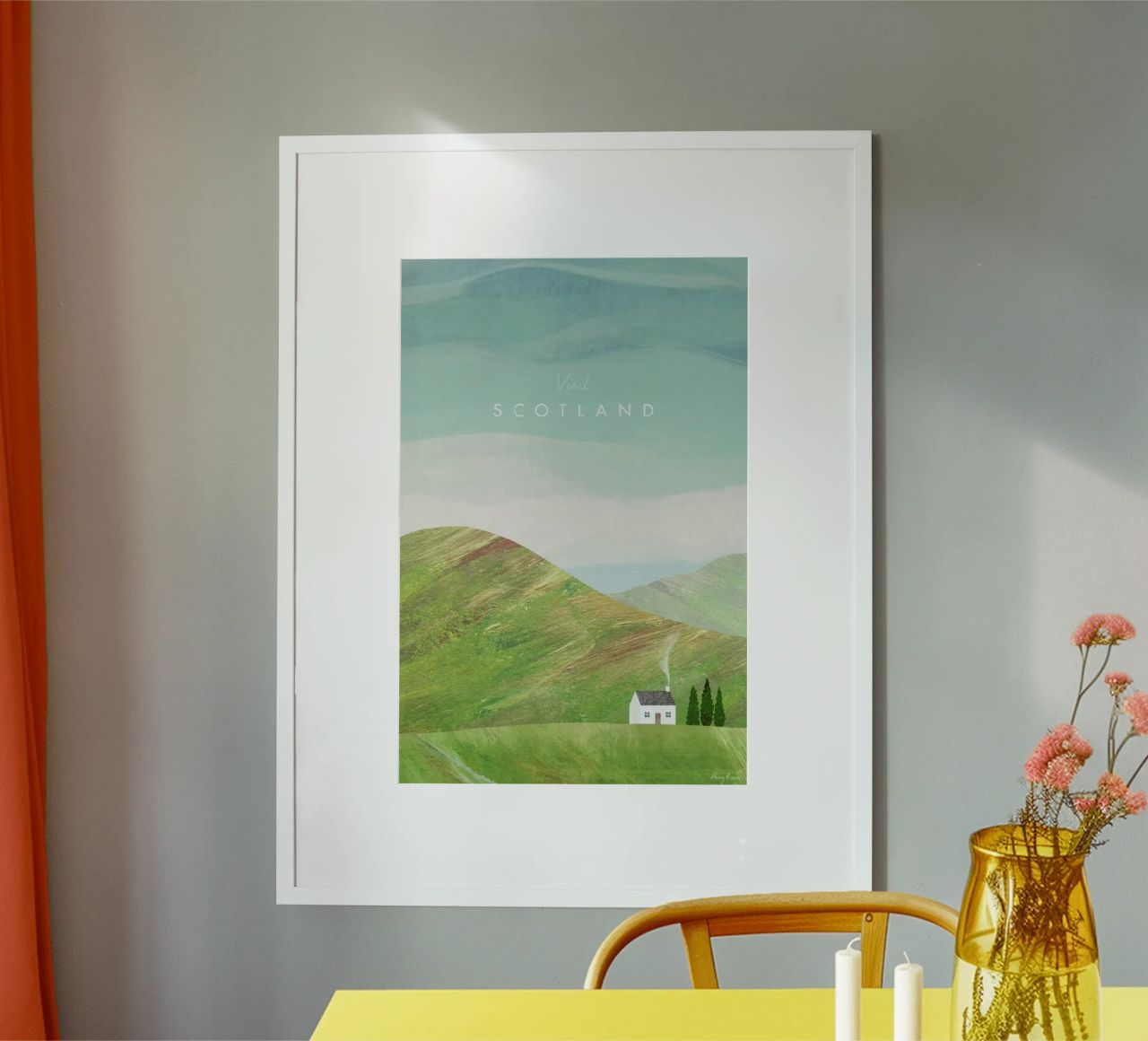 Scotland Poster von Henry Rivers