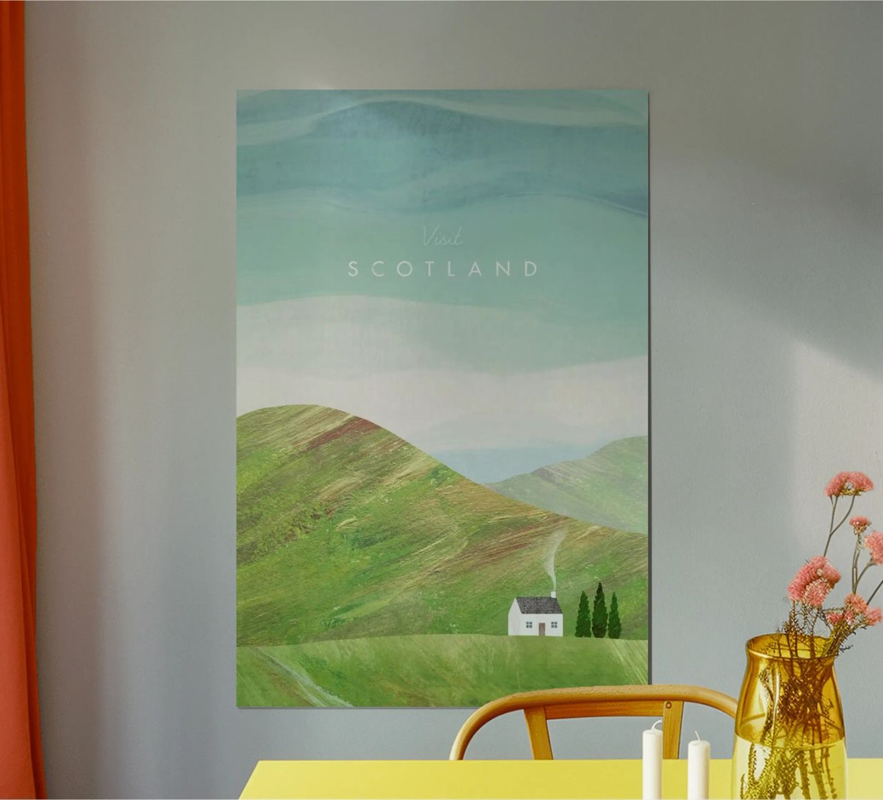 Scotland Poster von Henry Rivers