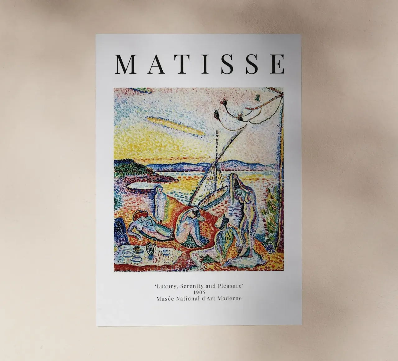 Henri Matisse - Lusso, serenità e piacere 1 pellicola backlit da Perdana shop