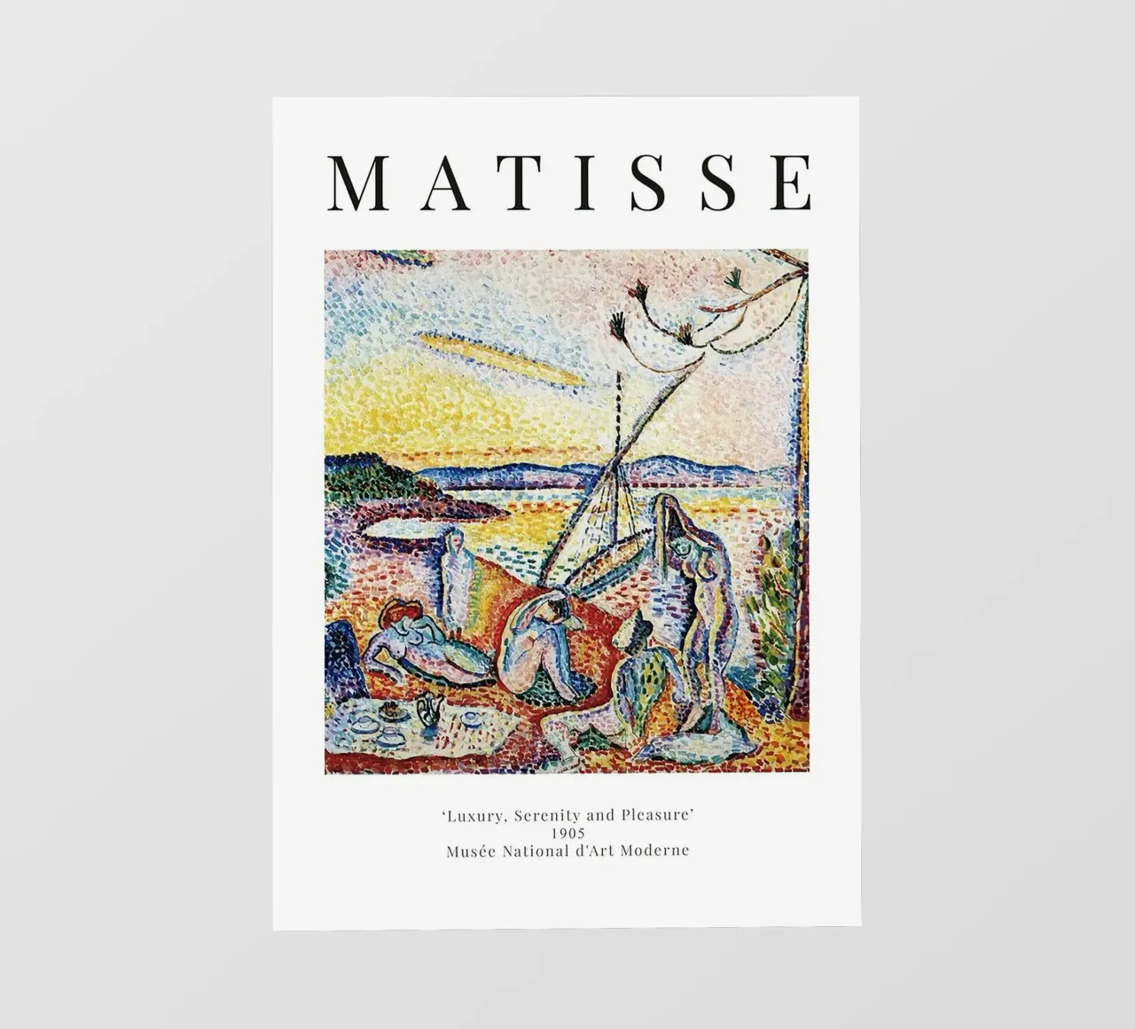 Henri Matisse - Luxury, Serenity and Pleasure 1 photo wallpaper by Perdana shop
