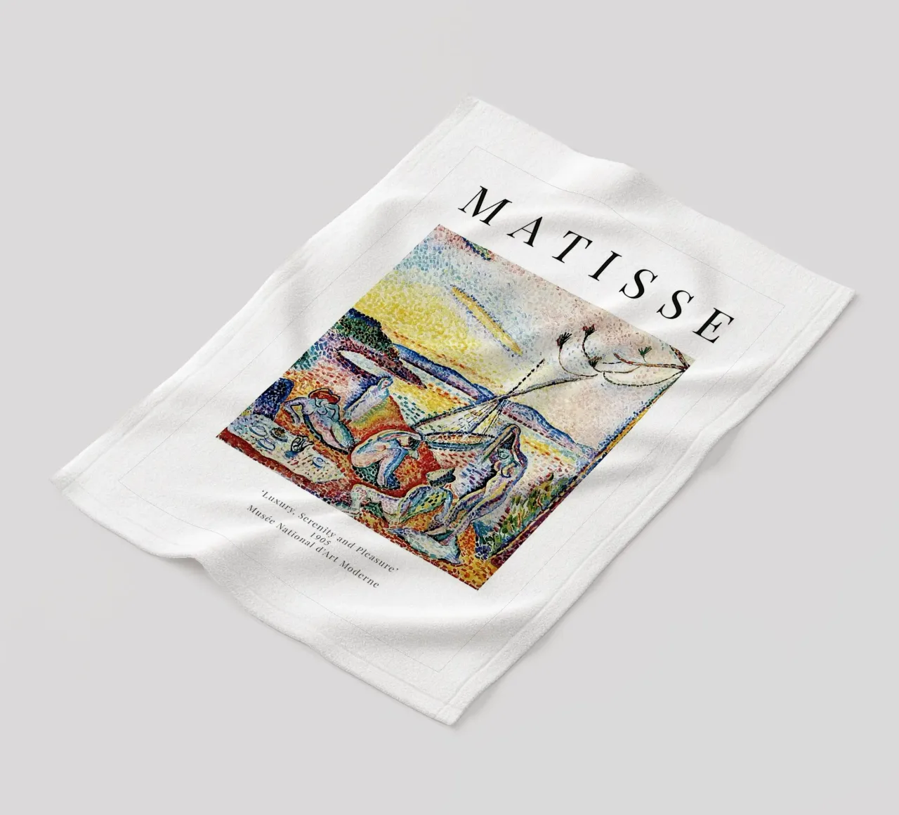 Henri Matisse - Lusso, serenità e piacere 1 coperta in pile da Perdana shop