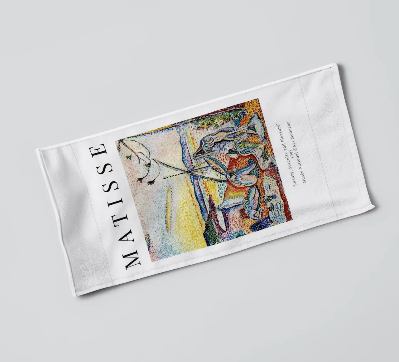 Henri Matisse - Lusso, serenità e piacere 1 asciugamano da bagno da Perdana shop