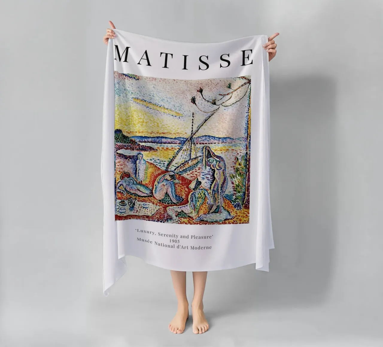 Henri Matisse - Lusso, serenità e piacere 1 telo mare da Perdana shop