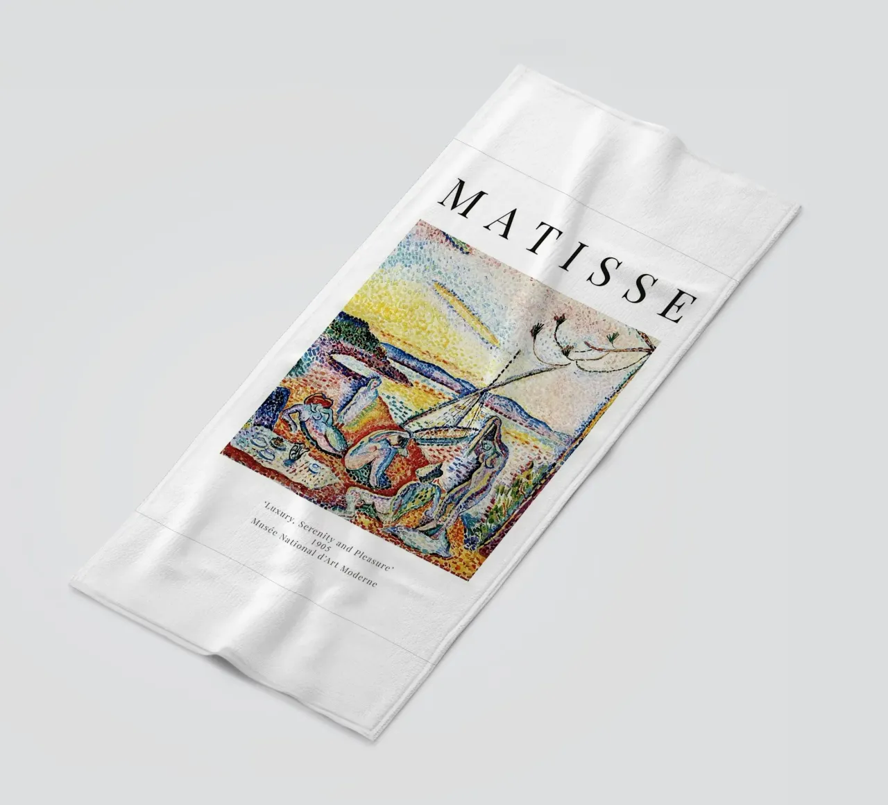 Henri Matisse - Lusso, serenità e piacere 1 telo mare da Perdana shop