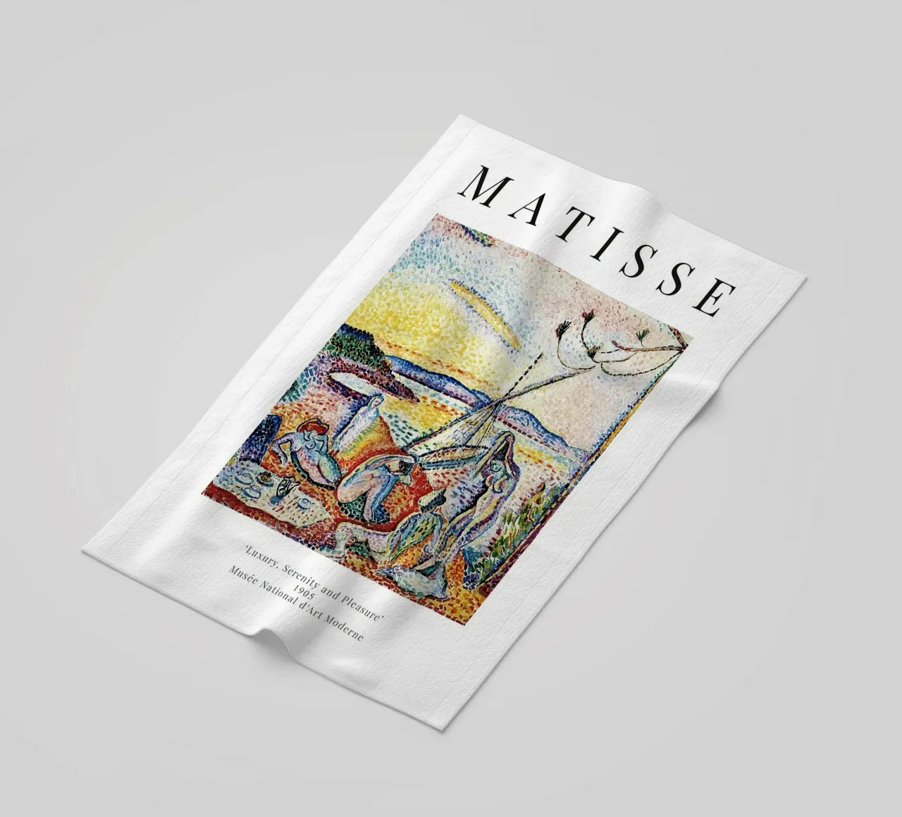 Henri Matisse - Lusso, serenità e piacere 1 telo mare da Perdana shop