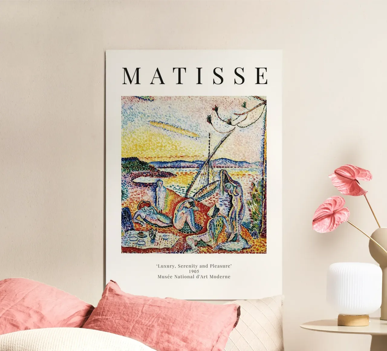 Henri Matisse - Lusso, serenità e piacere 1 alluminio dibond da Perdana shop