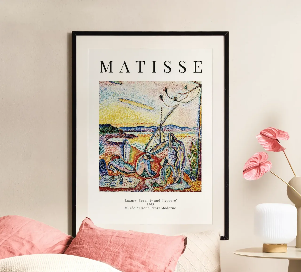 Henri Matisse - Lusso, serenità e piacere 1 carta hahnemühle da Perdana shop