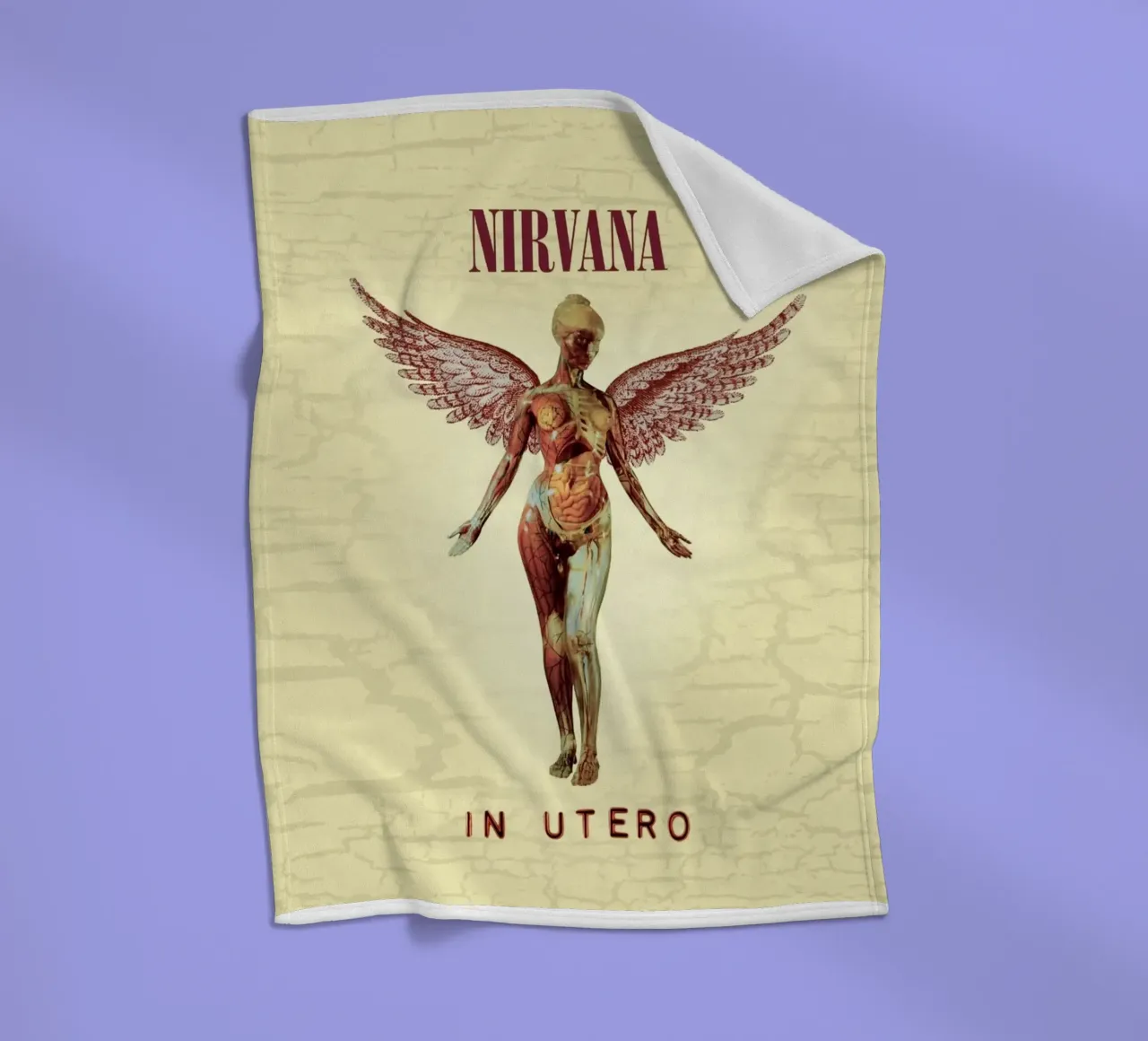 Nirvana - In Utero Cover coperta in pile da HUMMERSONIC