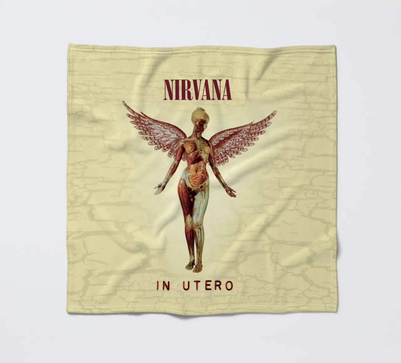 Nirvana - In Utero Cover coperta in pile da HUMMERSONIC