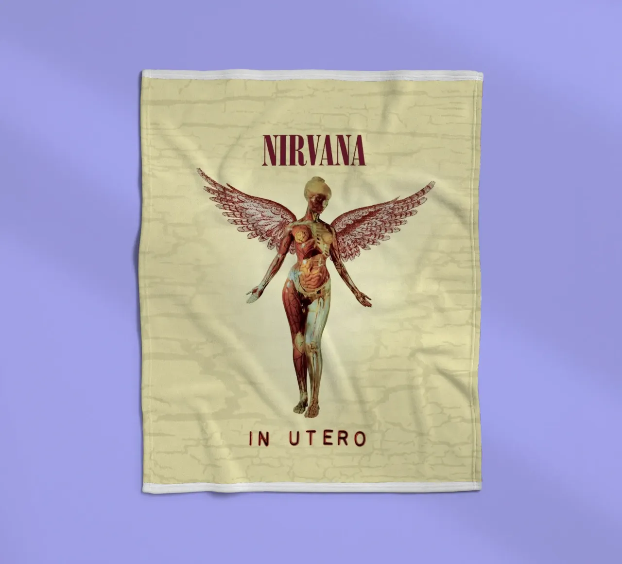 Nirvana - In Utero Cover coperta in pile da HUMMERSONIC