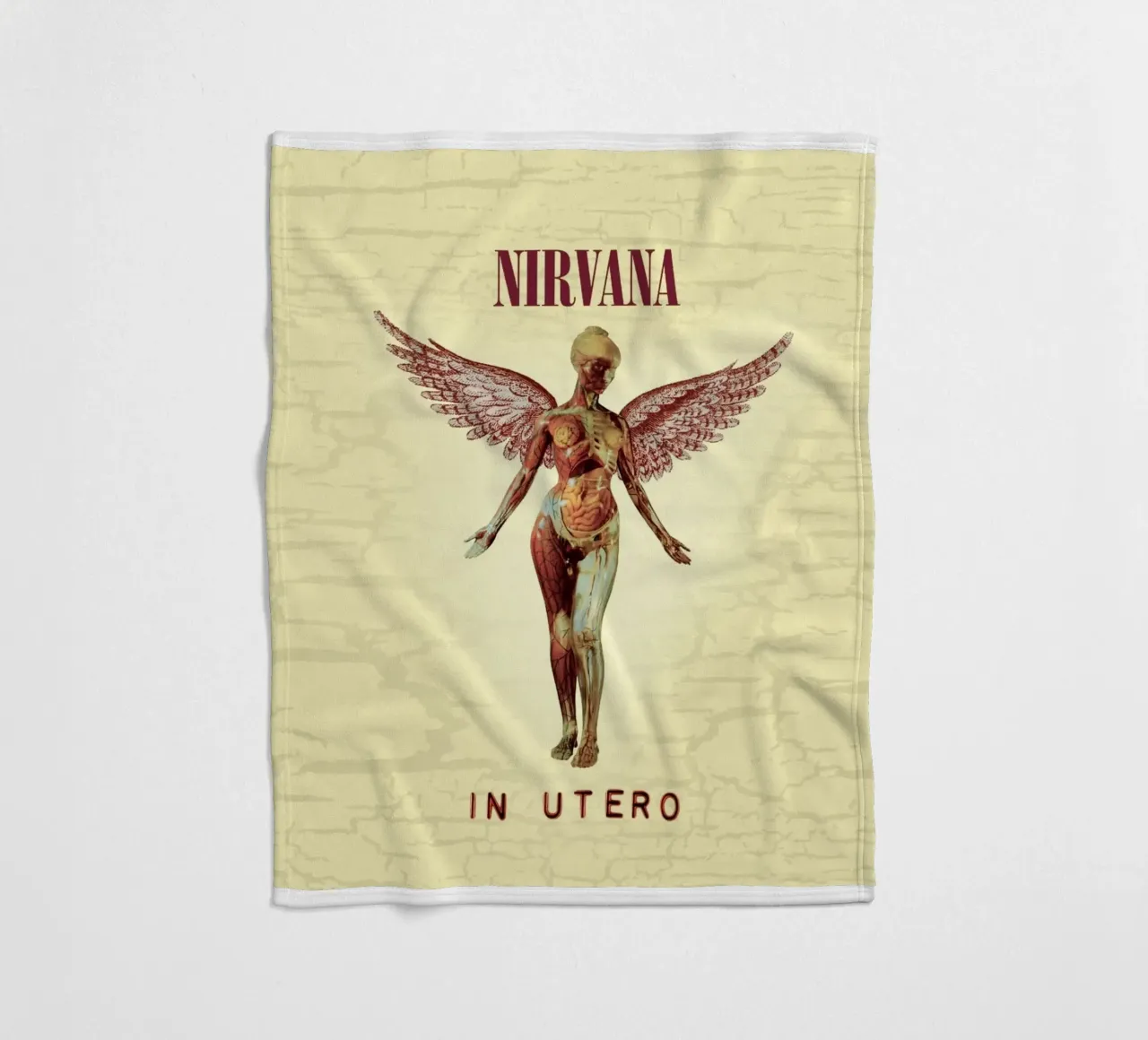 Nirvana - In Utero Cover coperta in pile da HUMMERSONIC