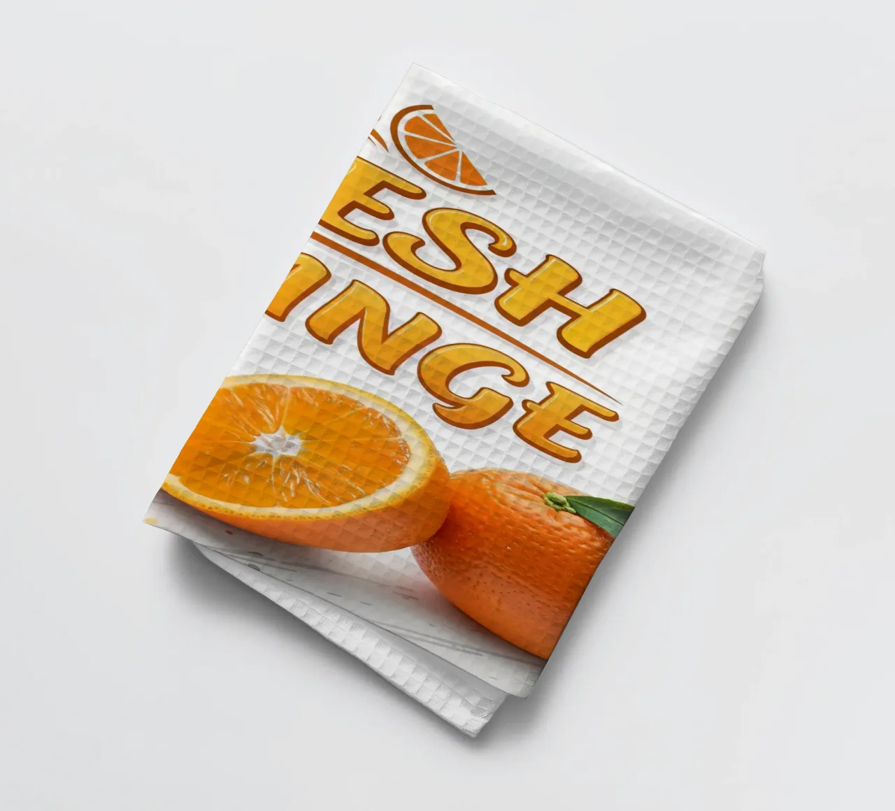 manifesto della mostra di arance fresche canovaccio da cucina da ARTVI-SHOP