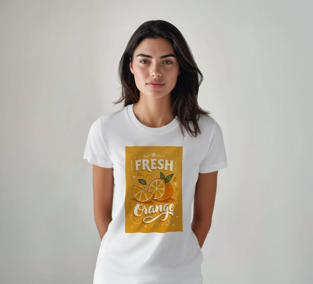 manifesto della mostra di arance fresche t-shirt da 🎁 ARTVI-SHOP