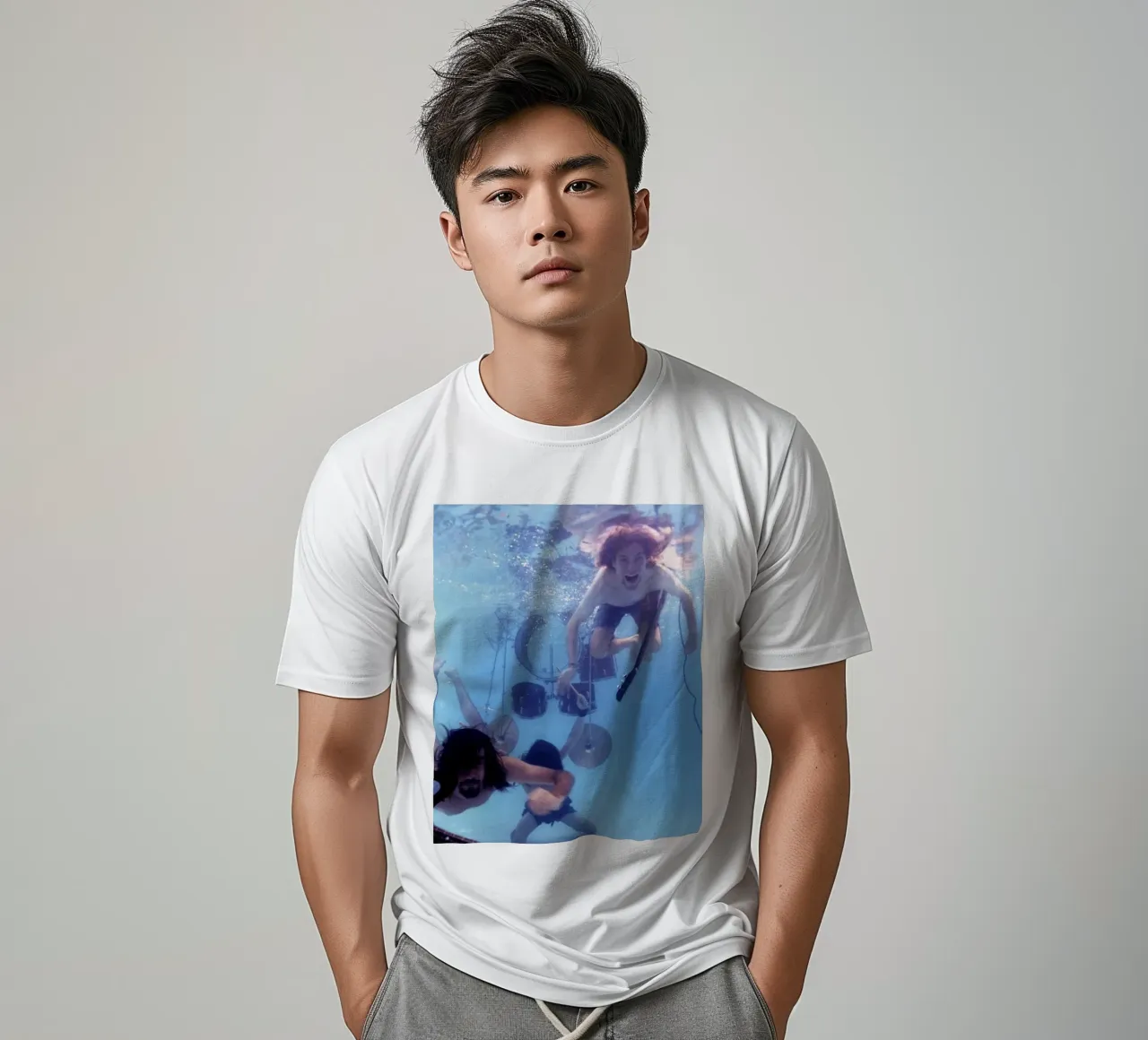 Nirvana sott'acqua t-shirt da HUMMERSONIC