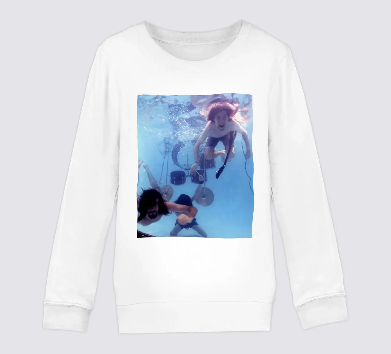 Nirvana sott'acqua felpa bambino da HUMMERSONIC