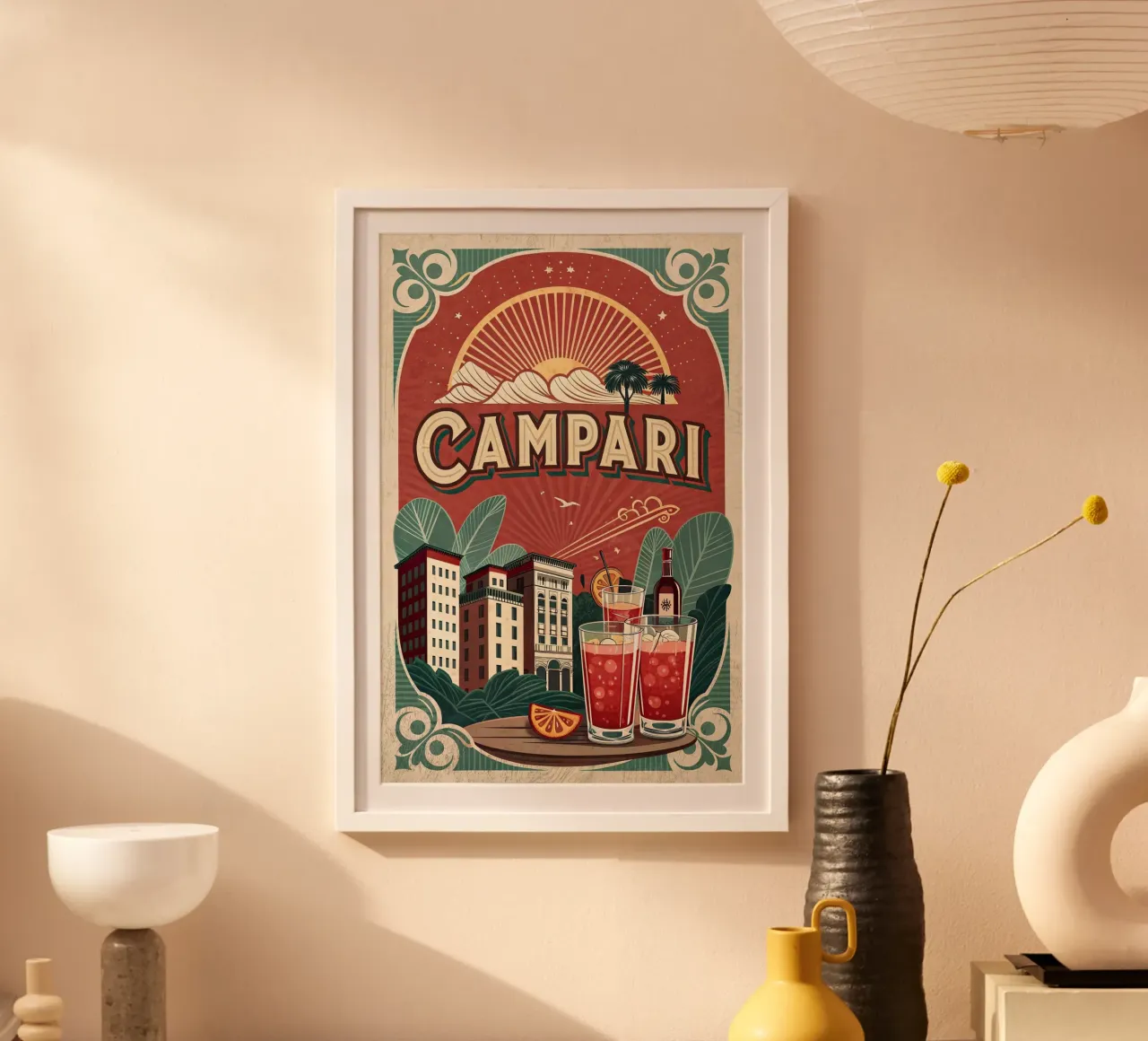 Manifesto della mostra Campari. poster da 🎁 ARTVI-SHOP