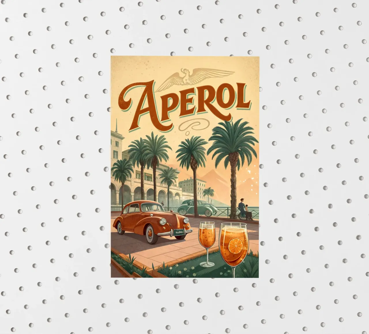 Poster della mostra Aperol adesivo da 🎁 ARTVI-SHOP