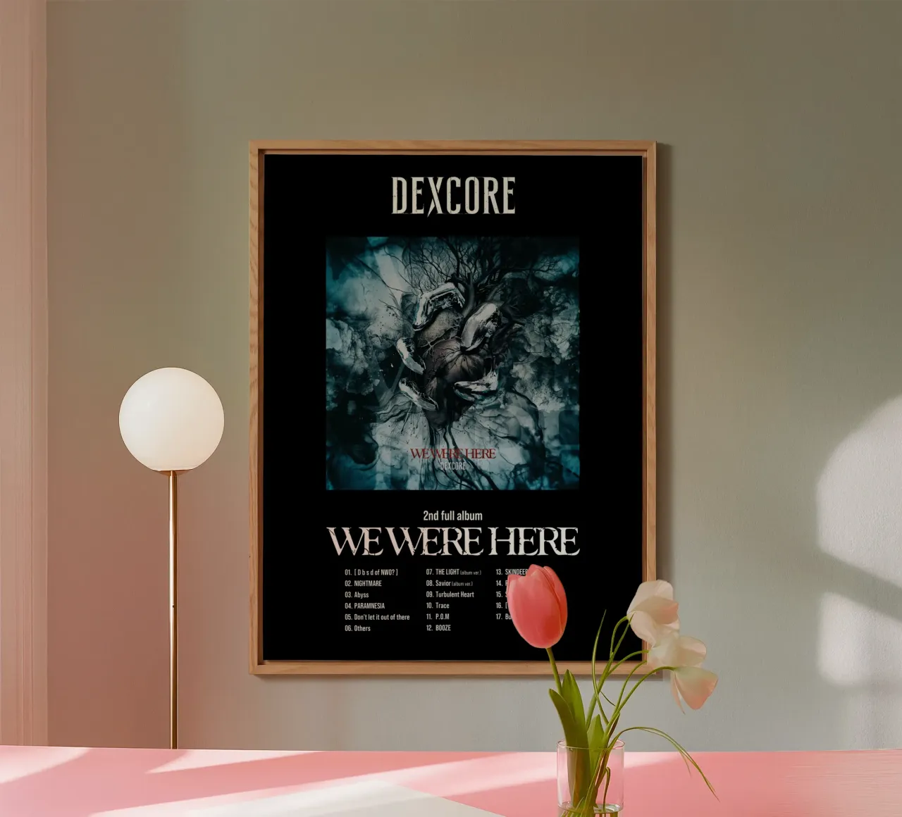 DEXCORE ERAVAMO QUI alluminio dibond da Band Merch