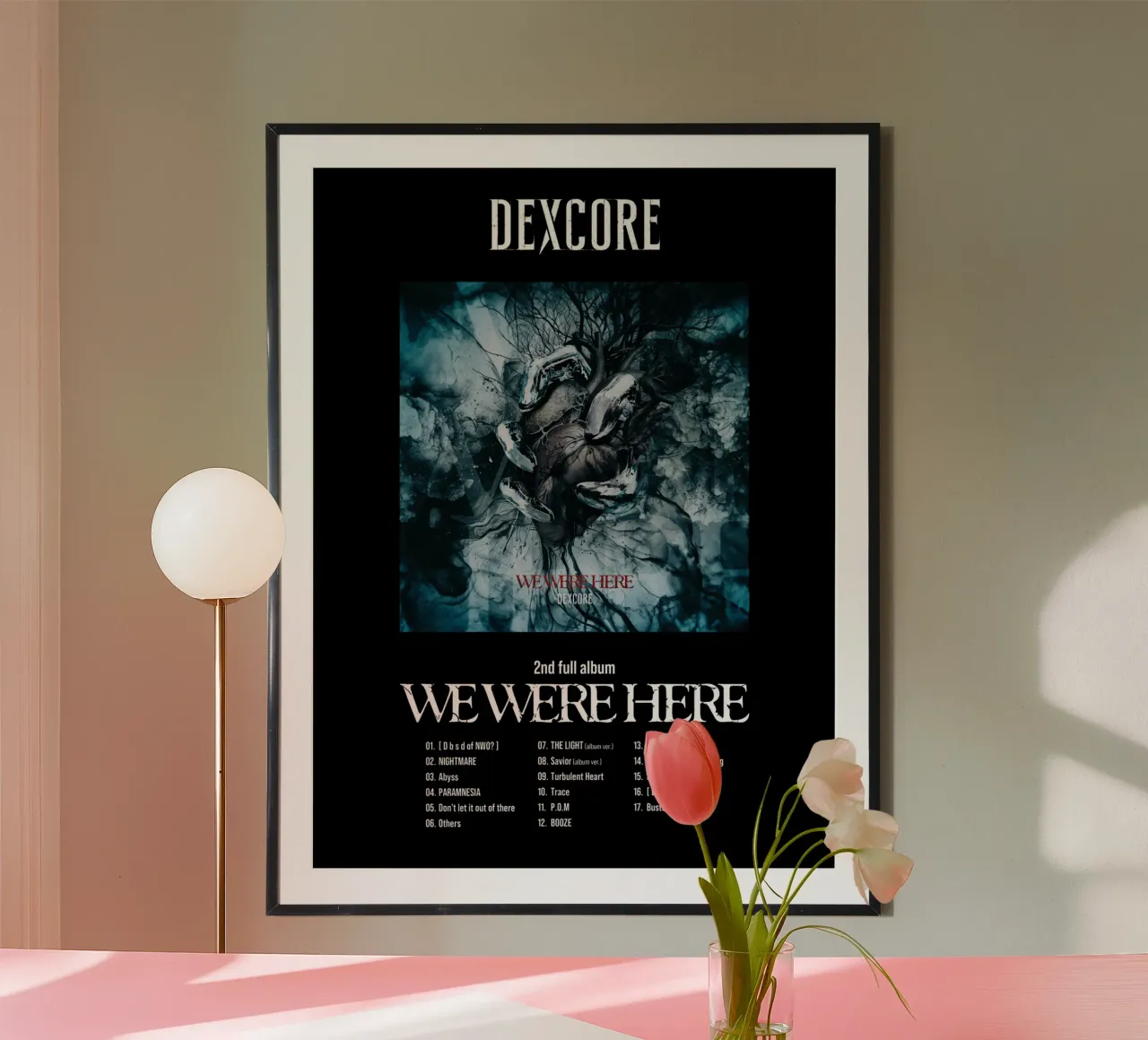 DEXCORE ERAVAMO QUI carta hahnemühle da Band Merch