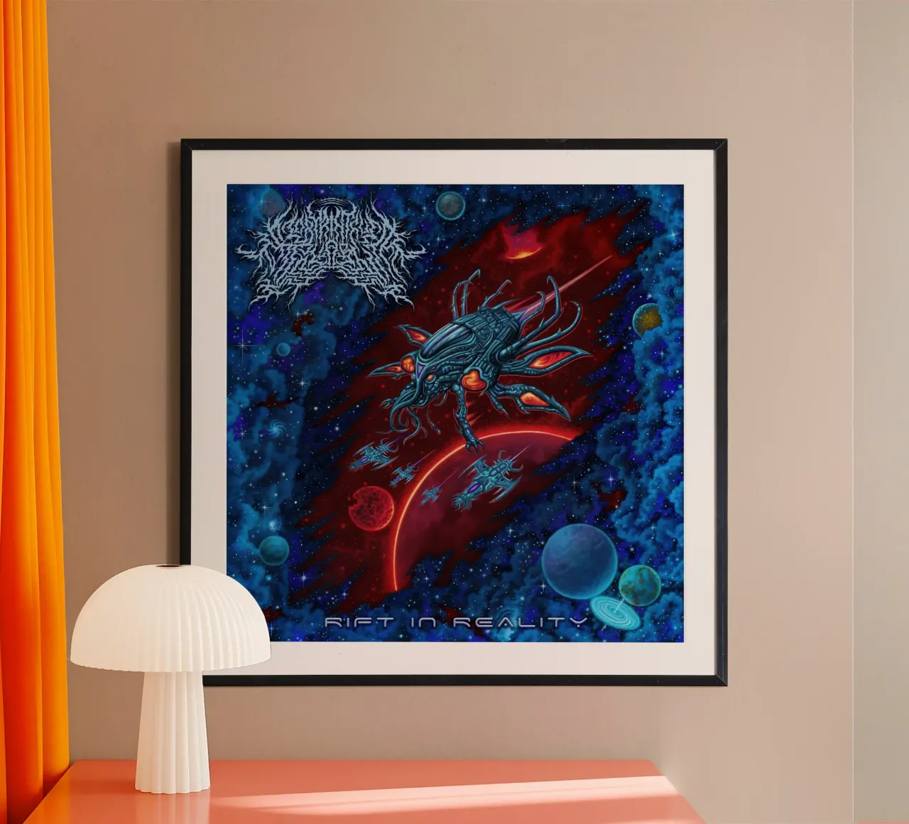 Il Labyrinthus Stellarum è una frattura nella realtà poster con telaio in plastica da Band Merch