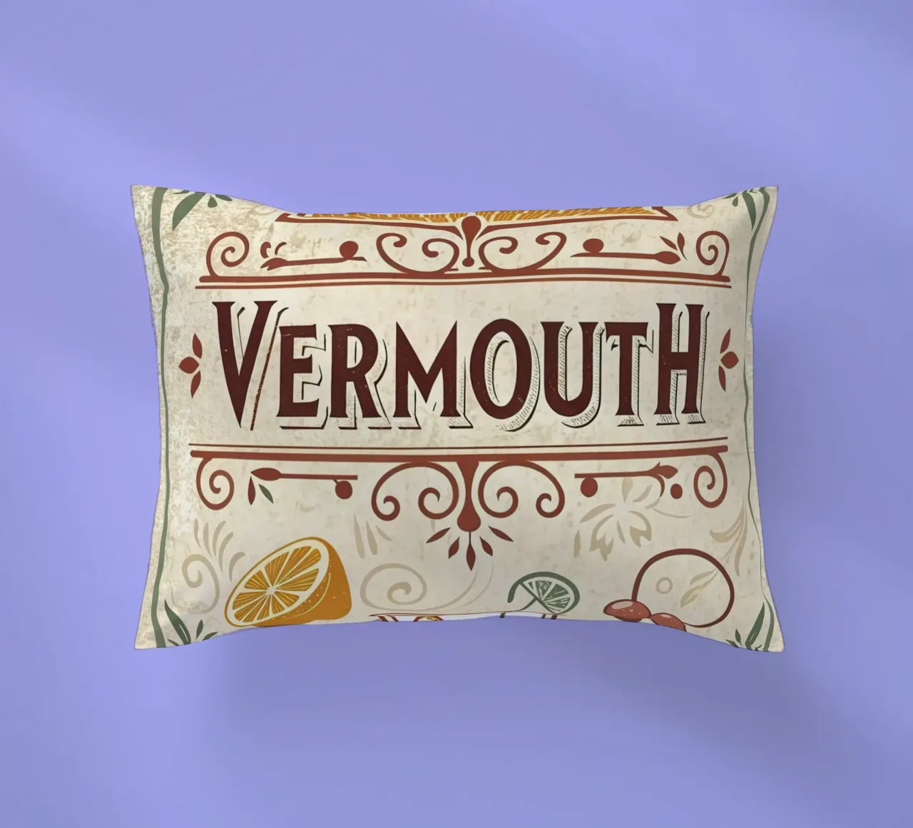 manifesto della mostra del vermouth cuscino da 🎁 ARTVI-SHOP