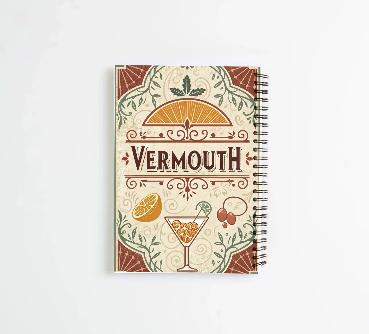 manifesto della mostra del vermouth diario ad anelli da 🎁 ARTVI-SHOP
