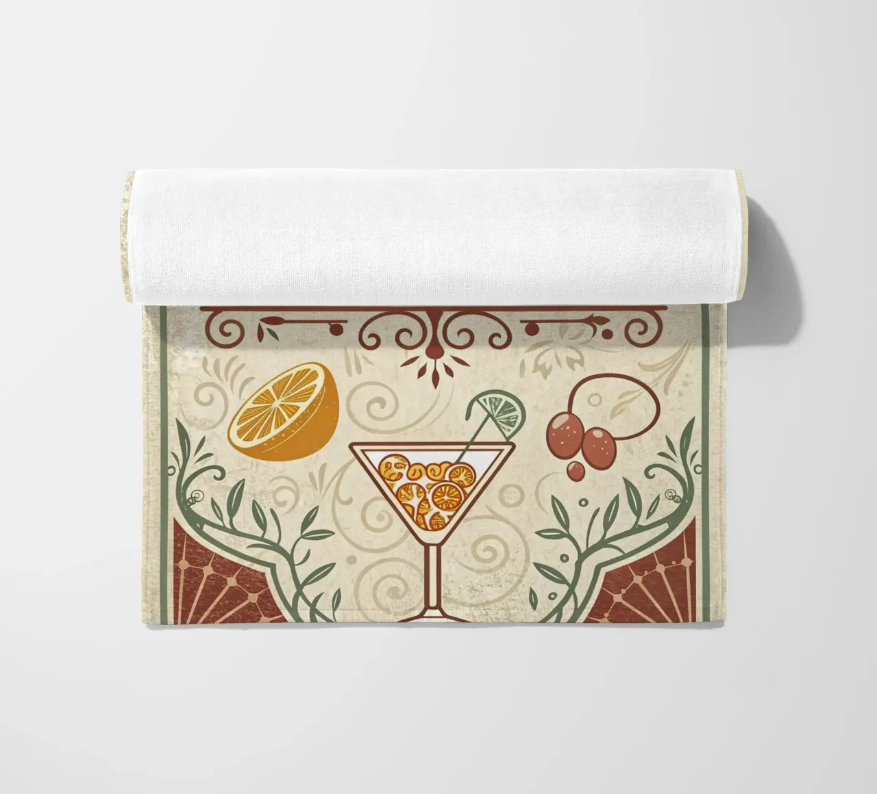 manifesto della mostra del vermouth telo mare da 🎁 ARTVI-SHOP