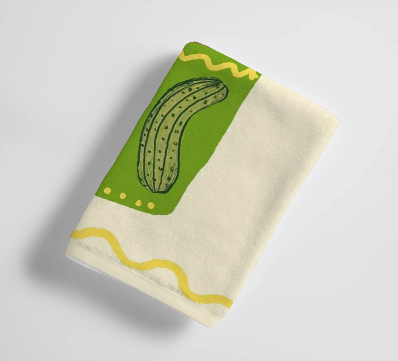 Gurke & Oregano towel by Studio Dolci