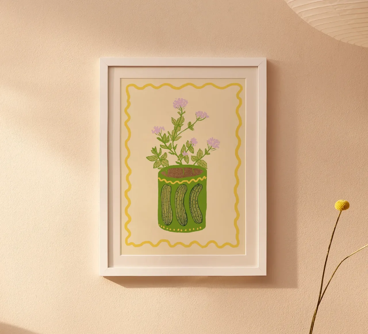 Gurke & Oregano poster by Studio Dolci