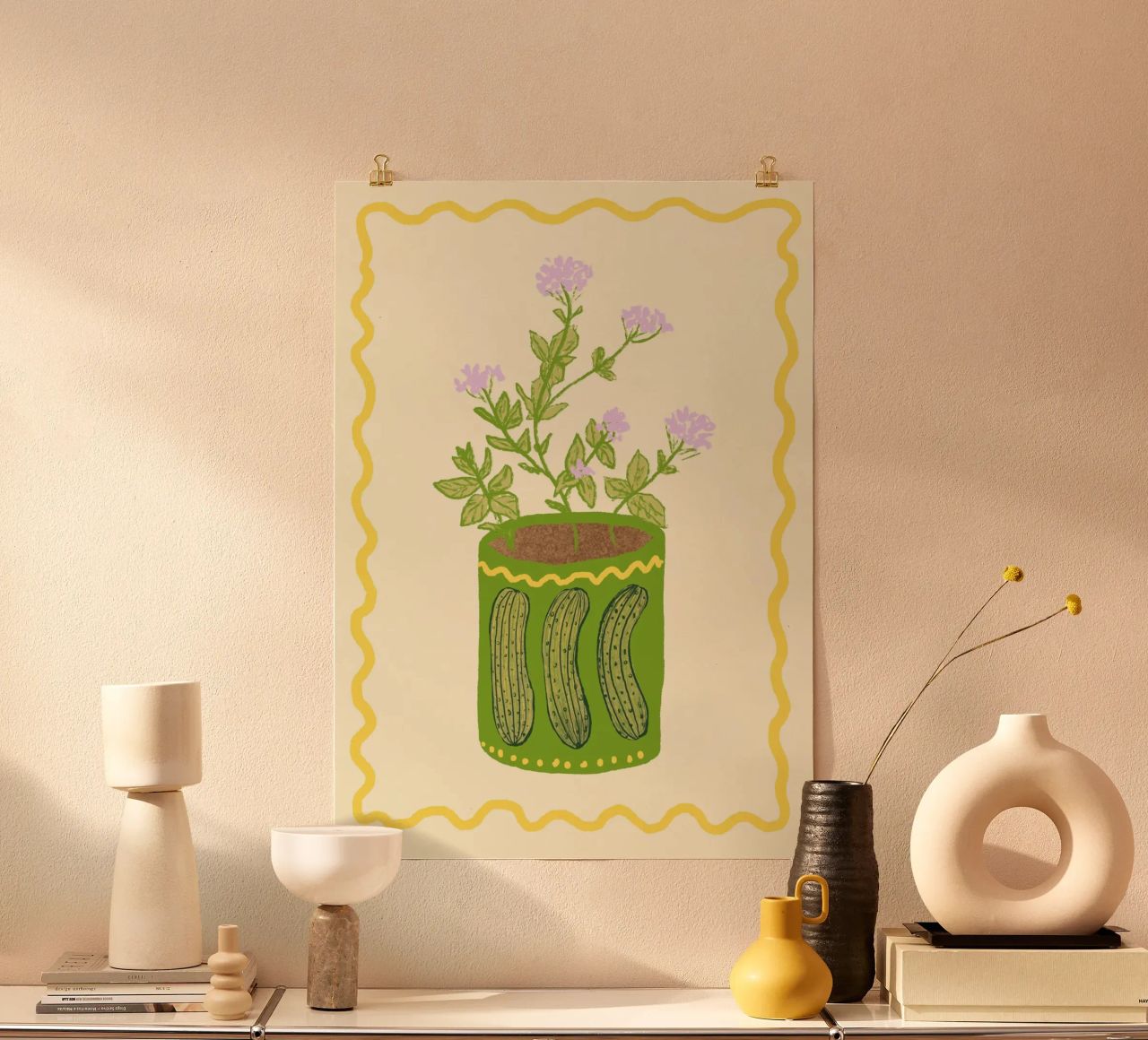 Gurke & Oregano poster by Studio Dolci