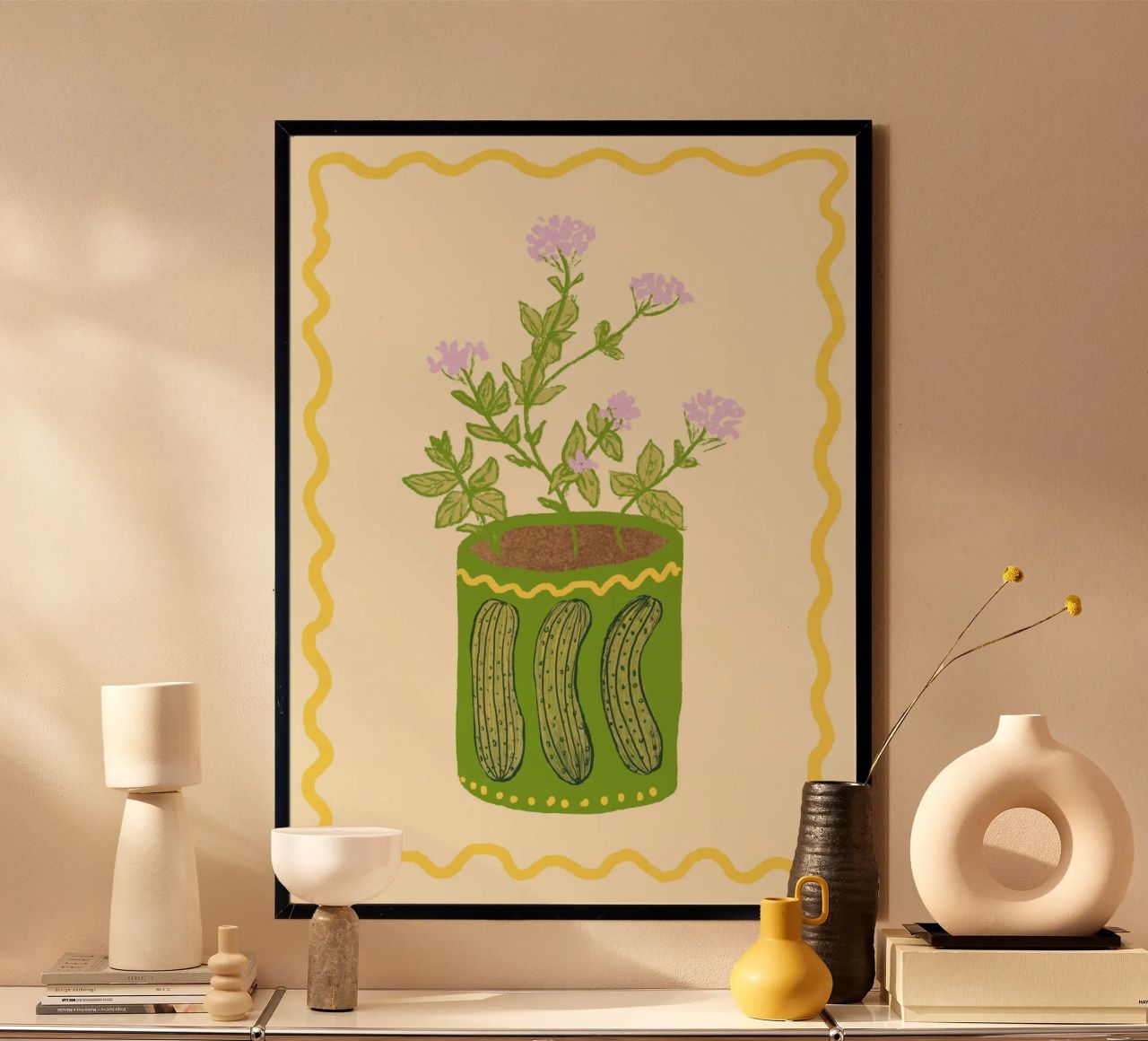 Gurke & Oregano poster by Studio Dolci