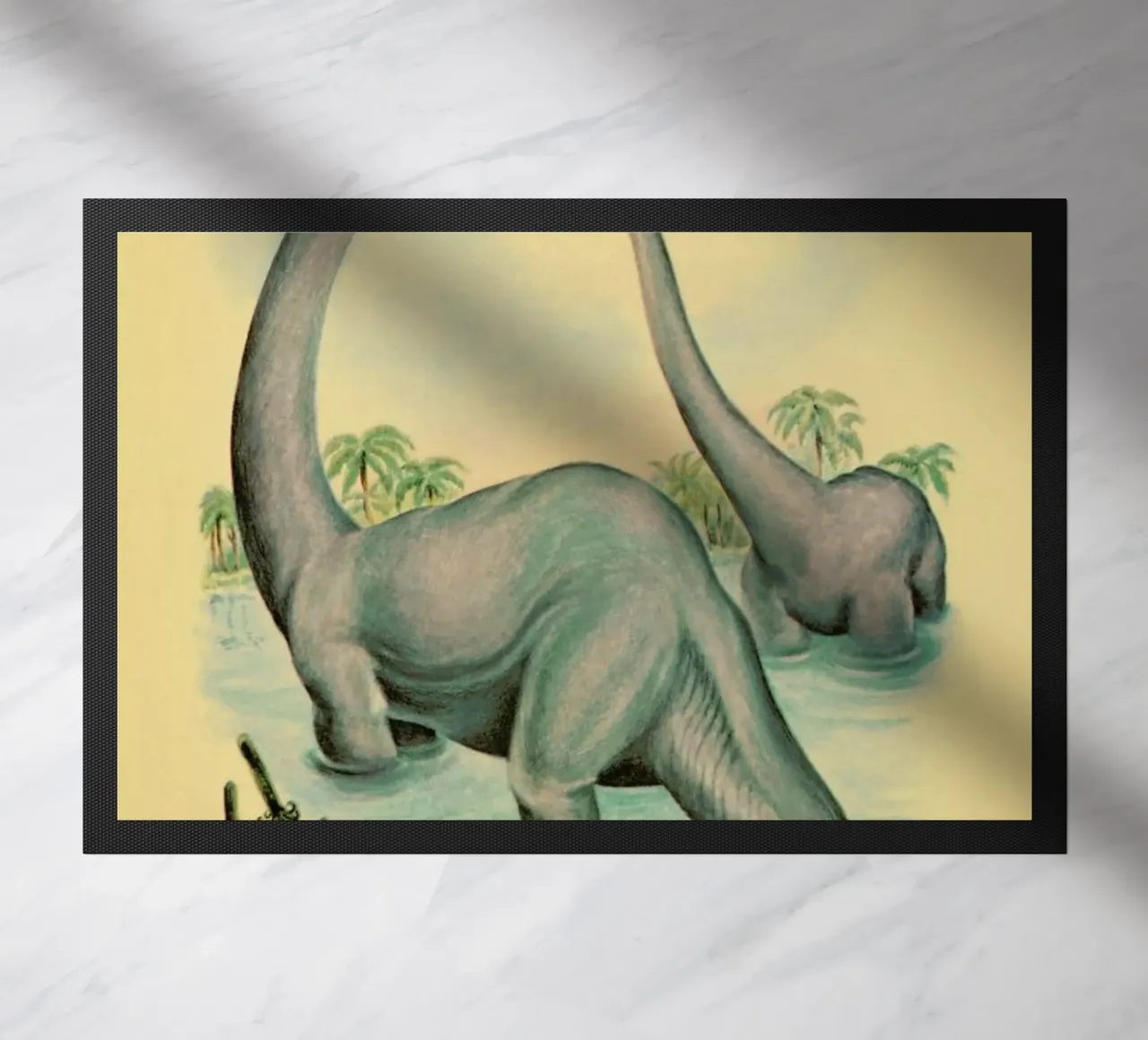 Another World doormat by Flora & Fauna