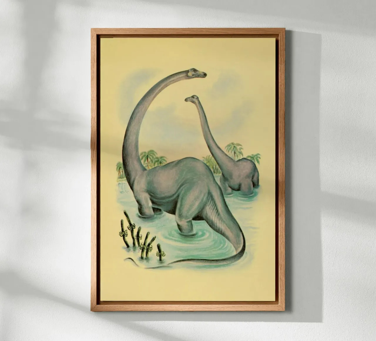 Another World canvas by Flora & Fauna