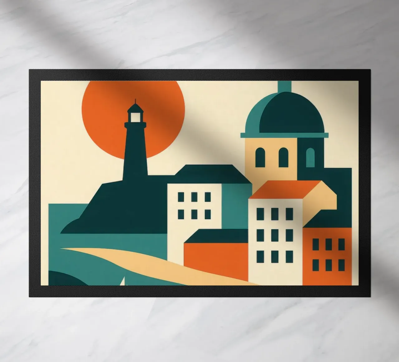 Boulogne-sur-Mer, un faro di luce sulla Costa d'Opale zerbino da JETLAG | affiches voyage