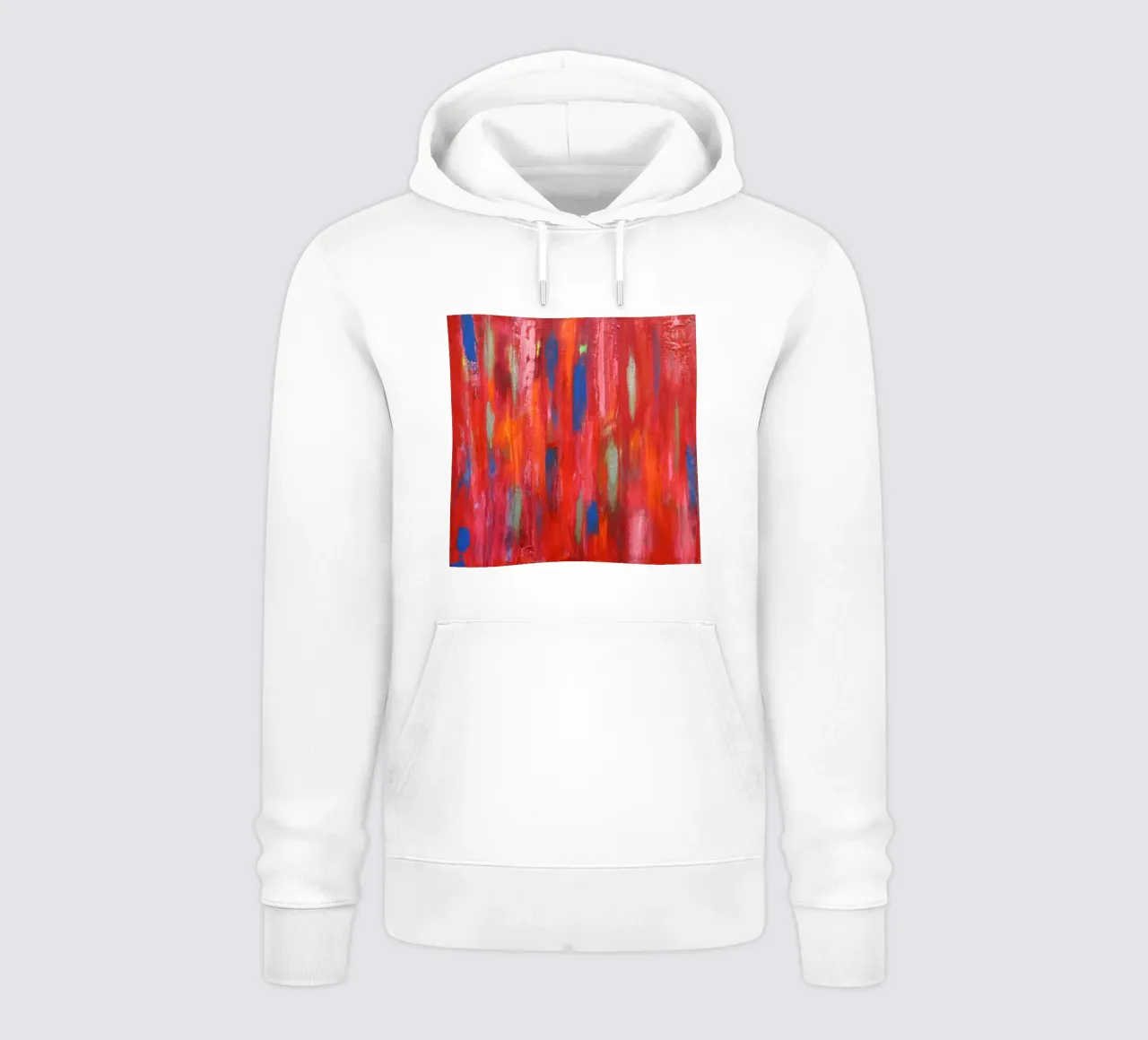 Vitality 2 - Abstract Art hoodie by Petra Lang