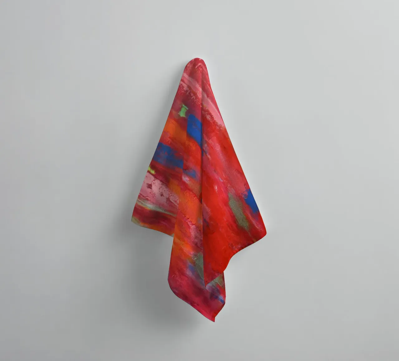 Vitality 2 - Abstract Art towel by Petra Lang