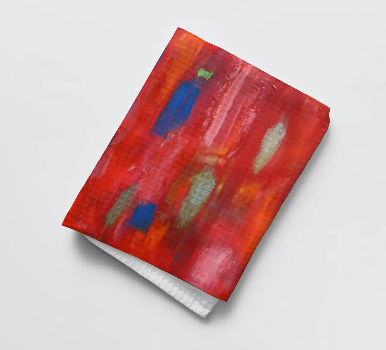 Force vitale 2 - Art abstrait torchon de Petra Lang