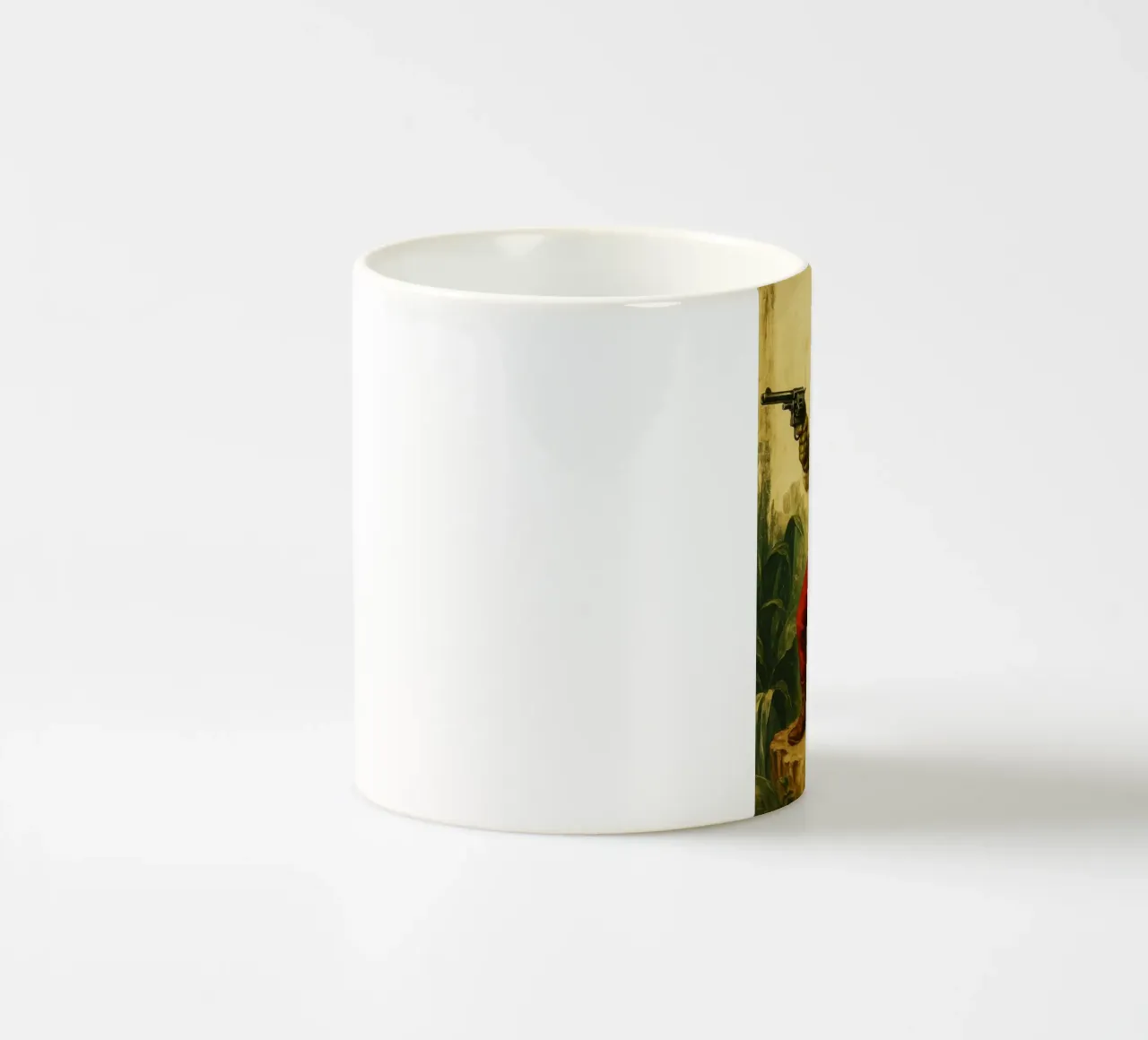 Design artistico della rana fuorilegge tazza in ceramica da the gondals