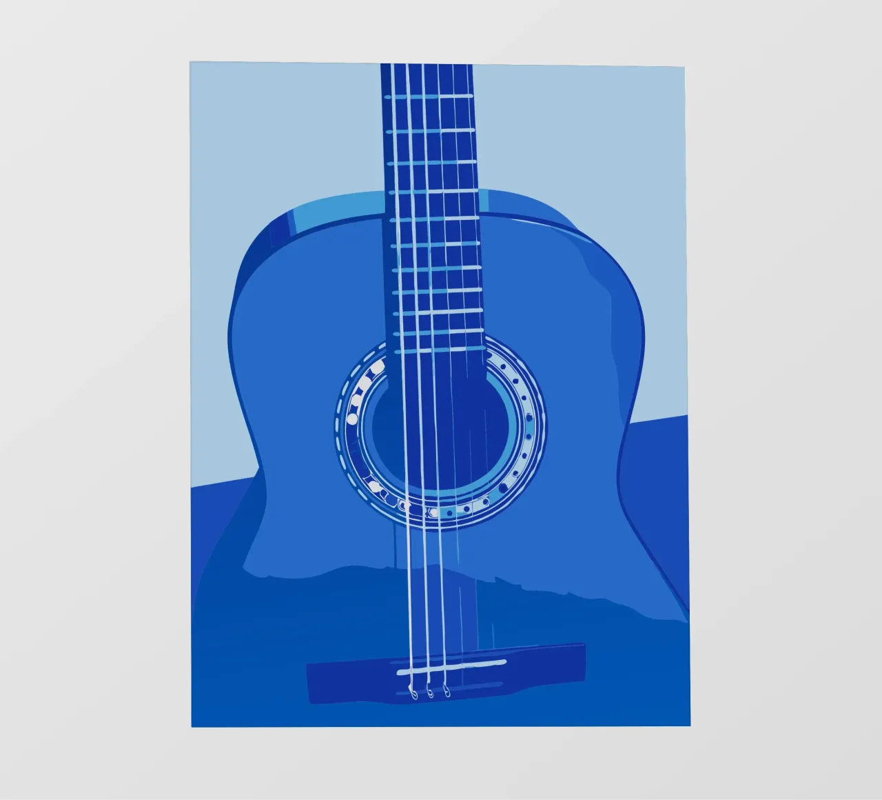 Chitarra acustica telo in pvc da MUSIC EDITION