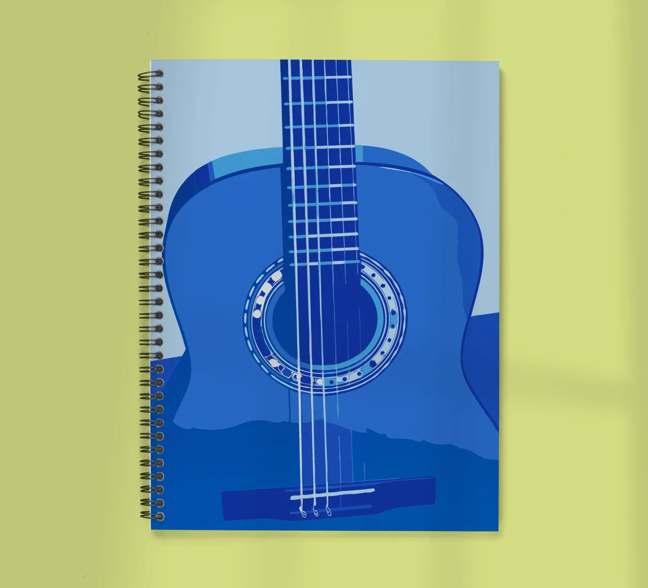 Acoustic Guitar spiral notebook by MUSIC EDITION