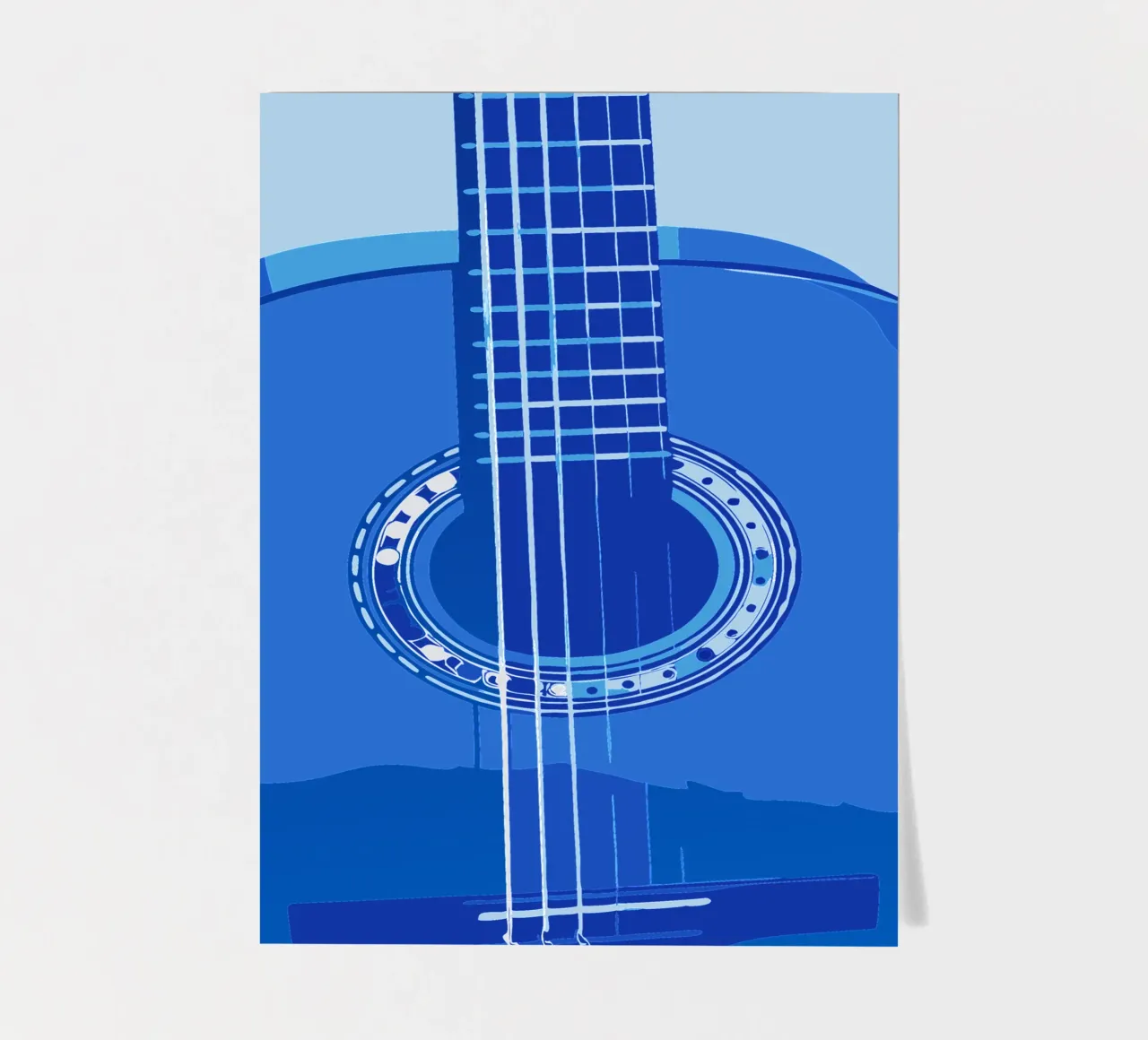 Acoustic Guitar sticker sheet by MUSIC EDITION